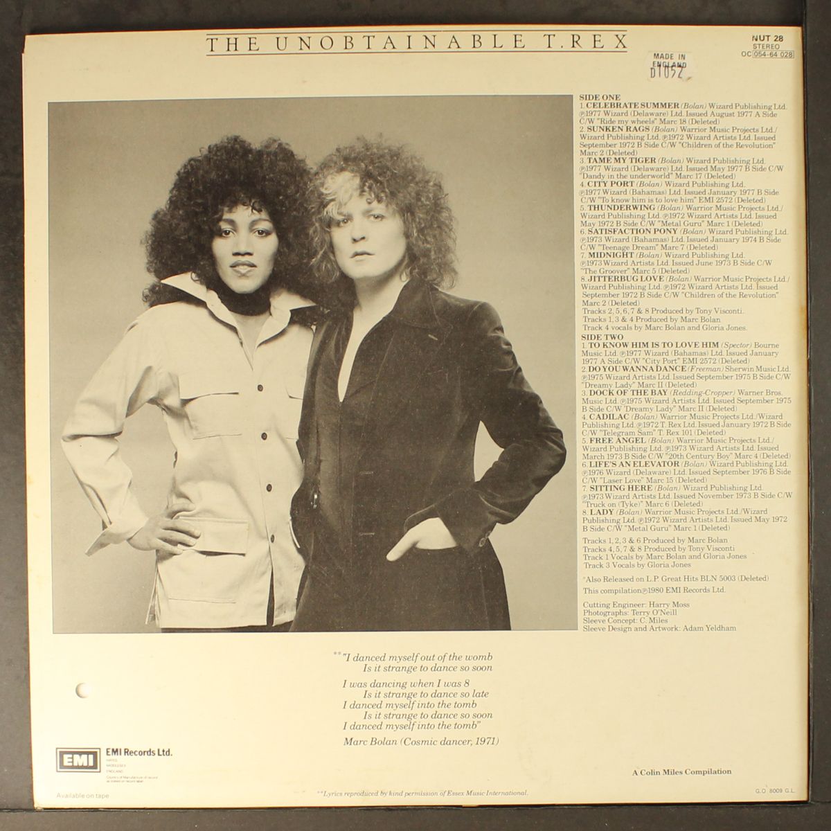 the unobtainable t. rex by T. REX