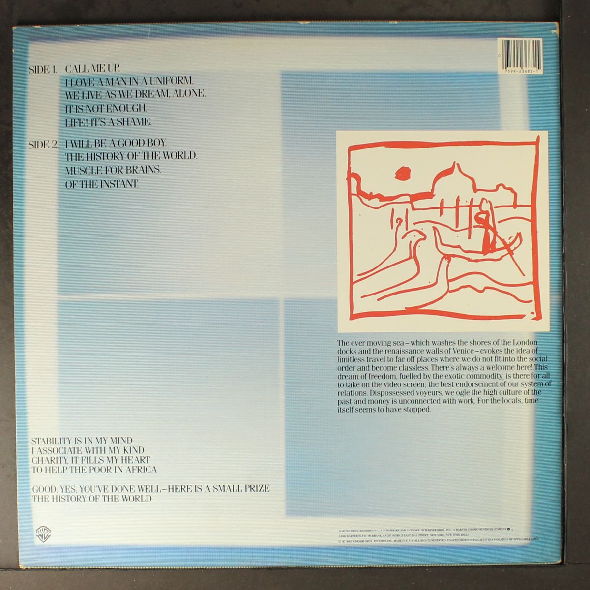 songs of the free by GANG OF FOUR
