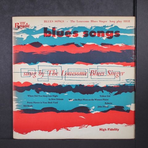 LONESOME BLUES SINGER