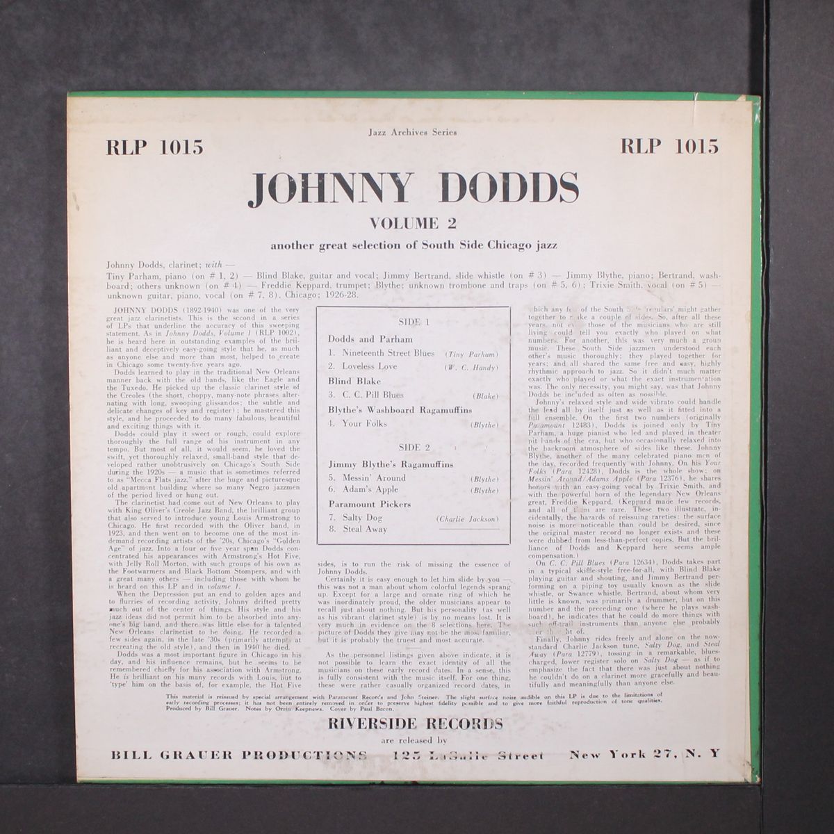 vol. 2 by JOHNNY DODDS