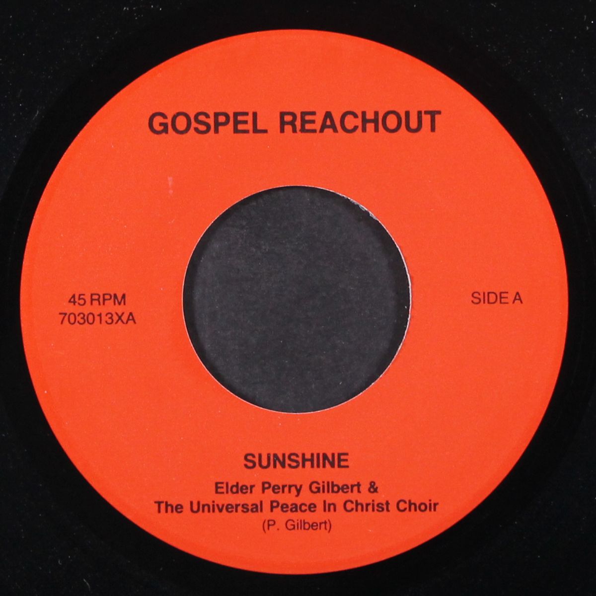sunshine by ELDER PERRY GILBERT