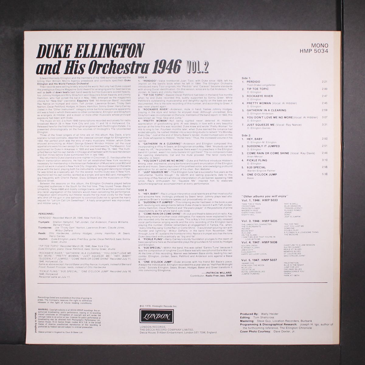 the radio transcriptions, vol. 2 by DUKE ELLINGTON