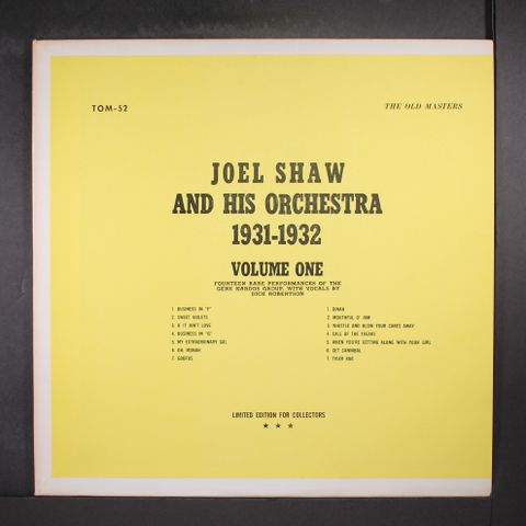 JOEL SHAW