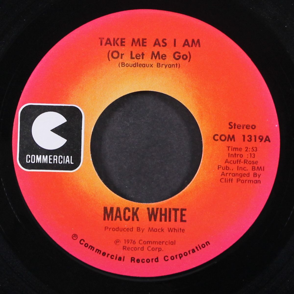 take me as i am / by the circle on your finger by MACK WHITE