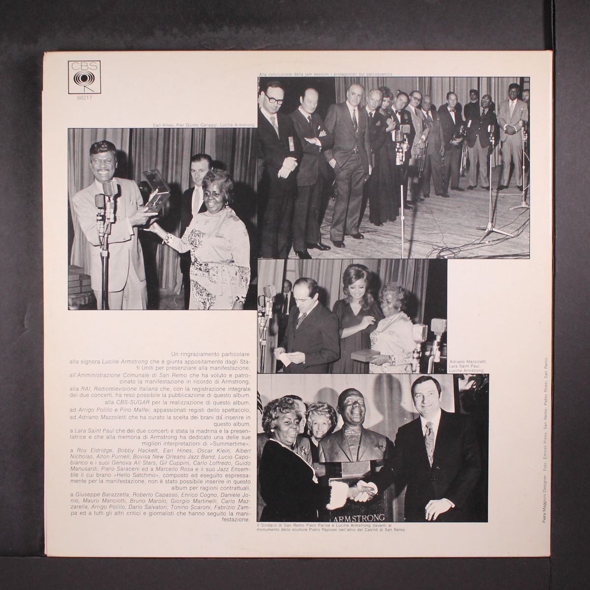 tribute to louis armstrong by VARIOUS
