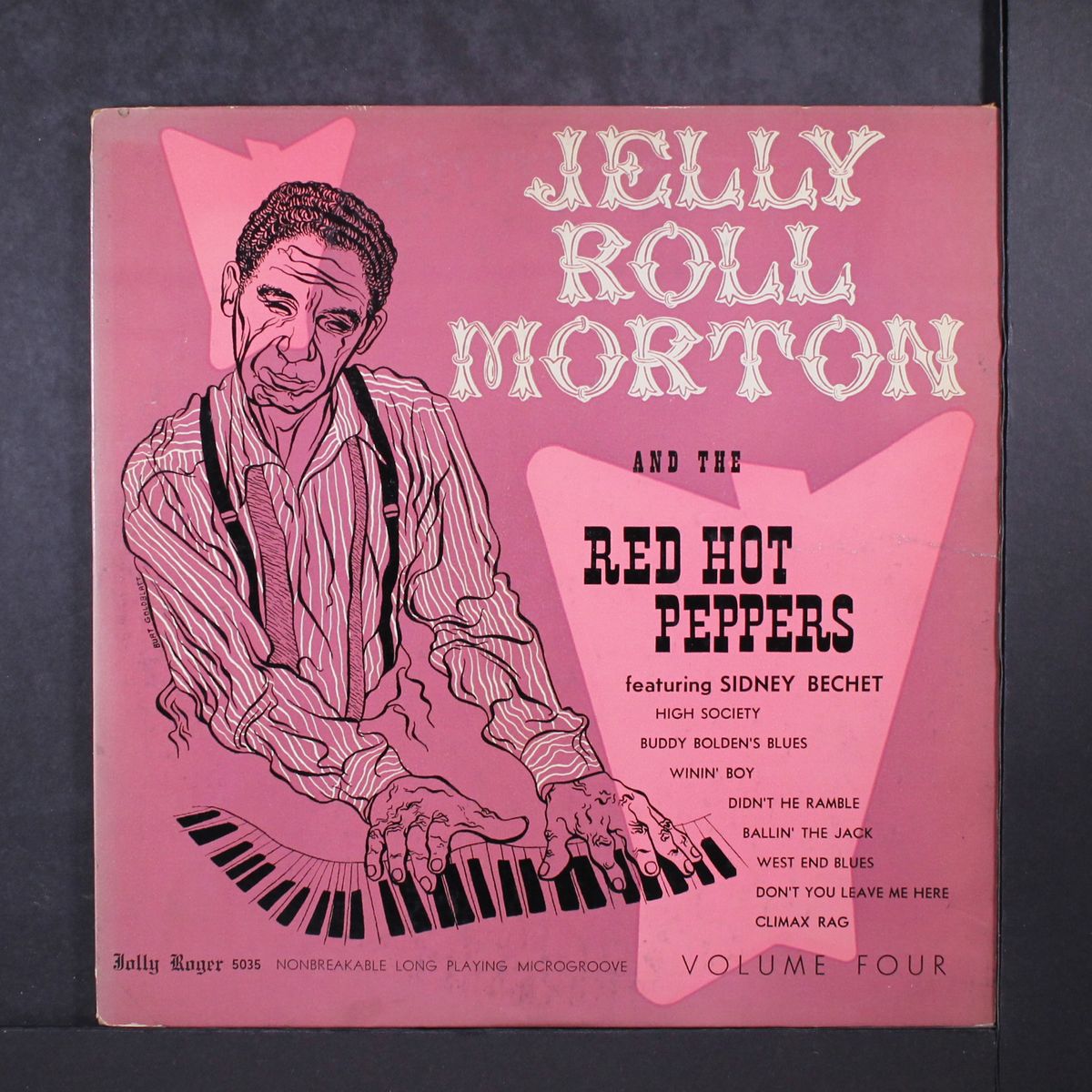 volume four by JELLY ROLL MORTON & RED HOT PEPPERS