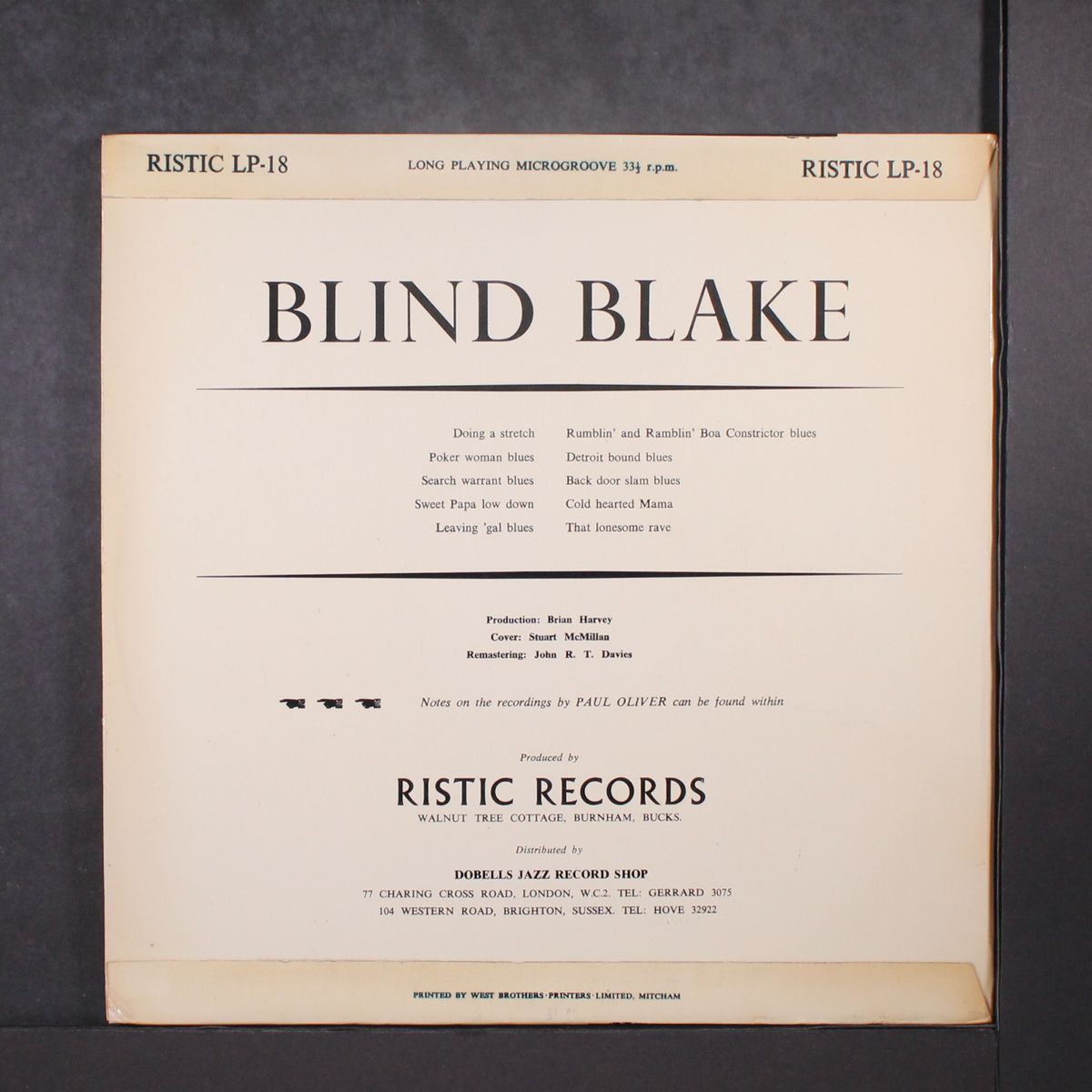 the legendary by BLIND BLAKE