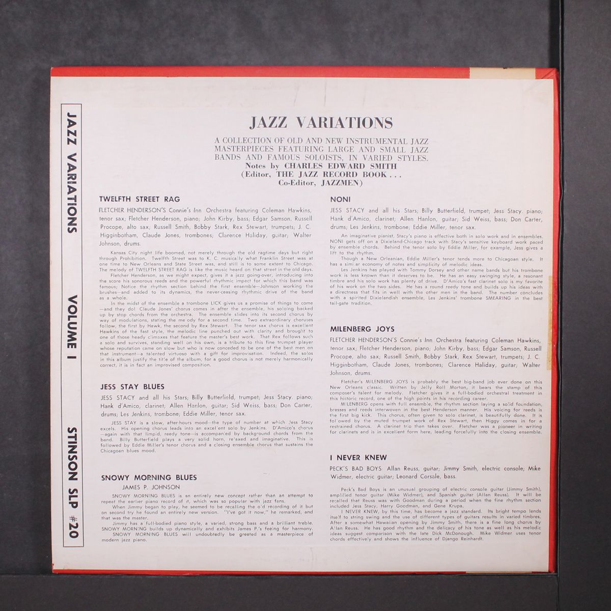 jazz variations by VARIOUS