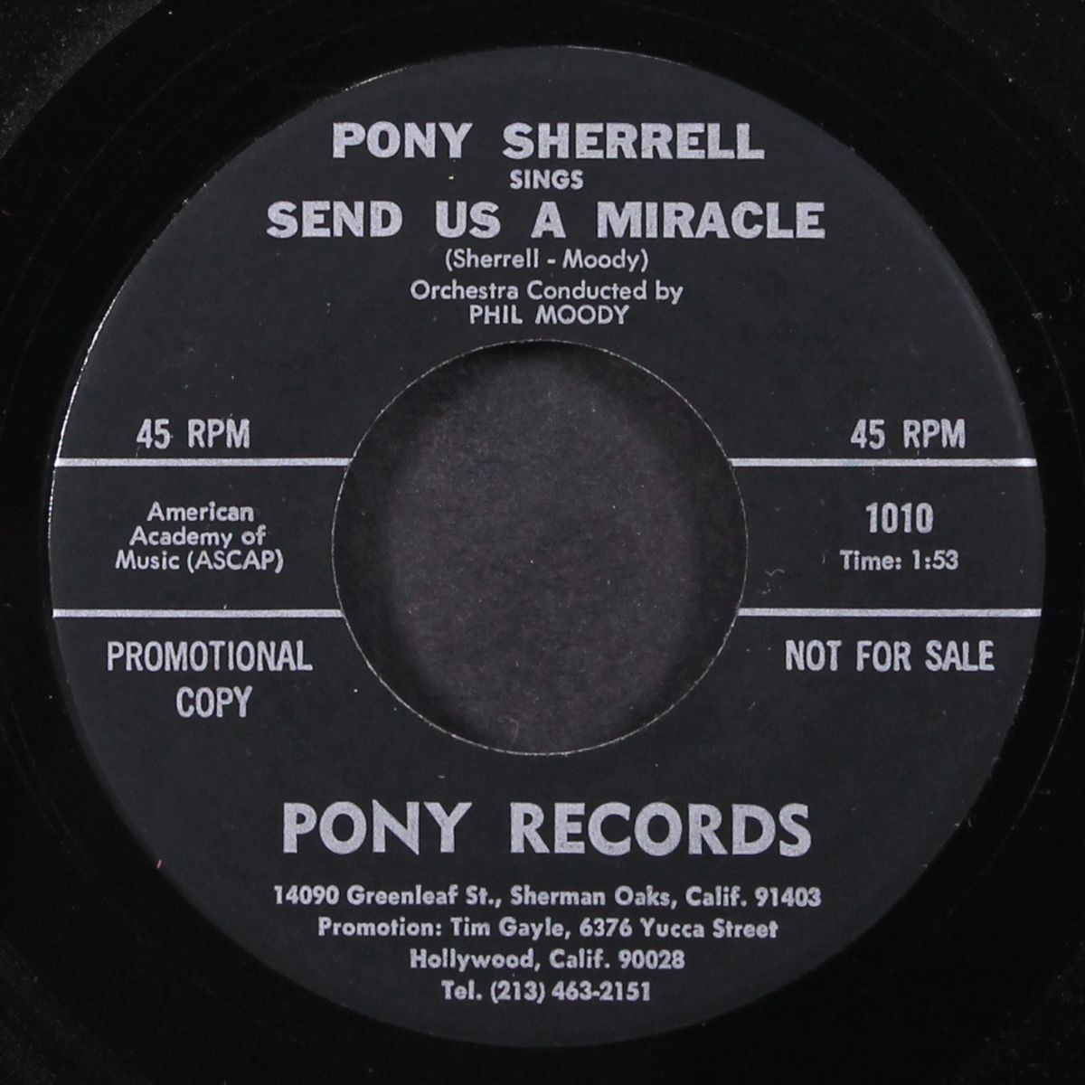 little people / send us a miracle by PONY SHERRELL