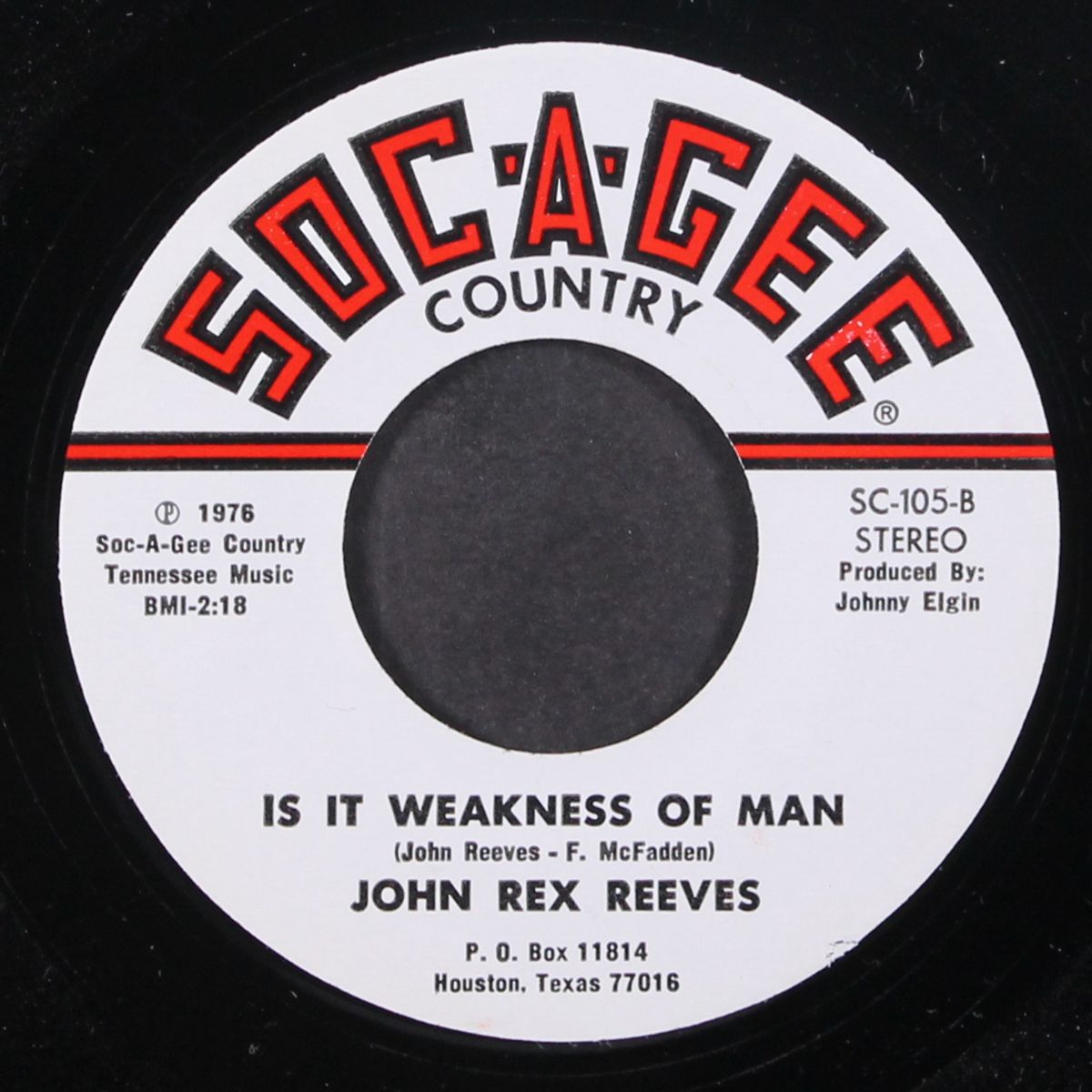 valley of tears / is it weakness of man by JOHN REX REEVES