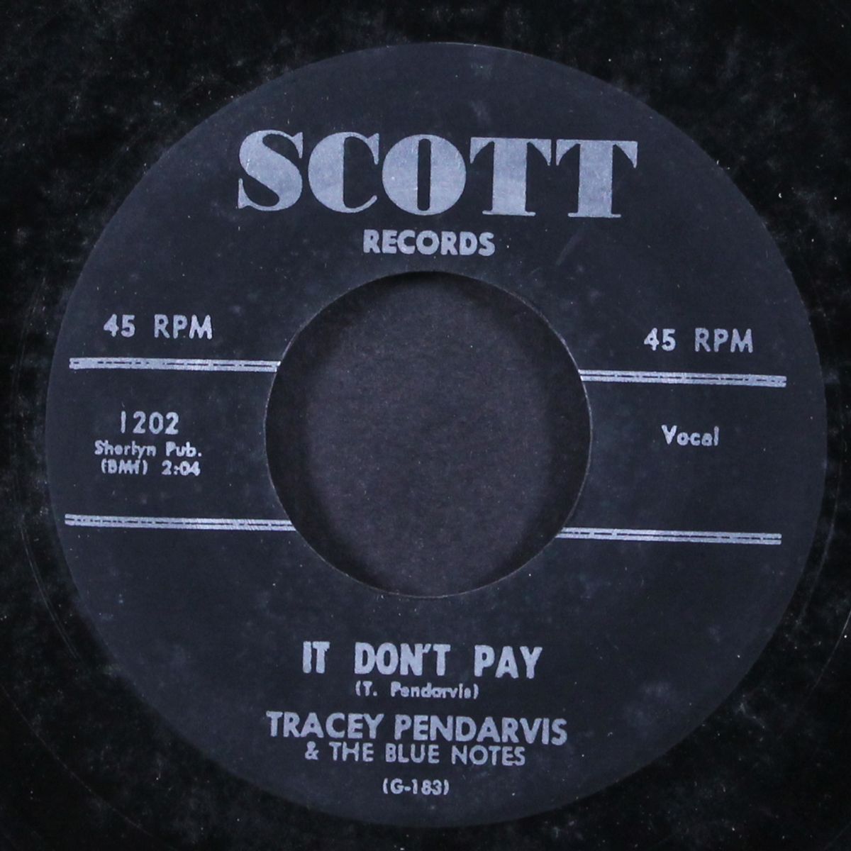 one of these days / it don't pay by TRACEY PENDARVIS