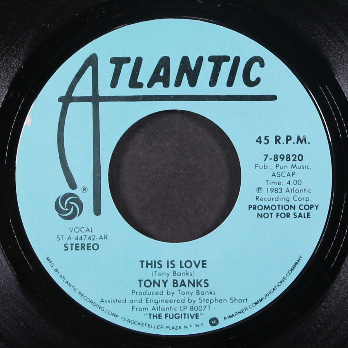 this is love / same by TONY BANKS
