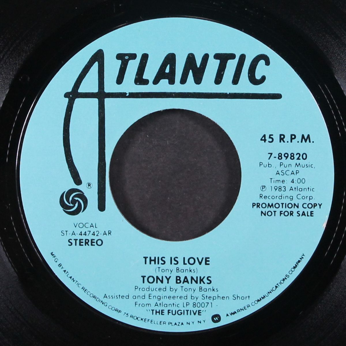 this is love / same by TONY BANKS