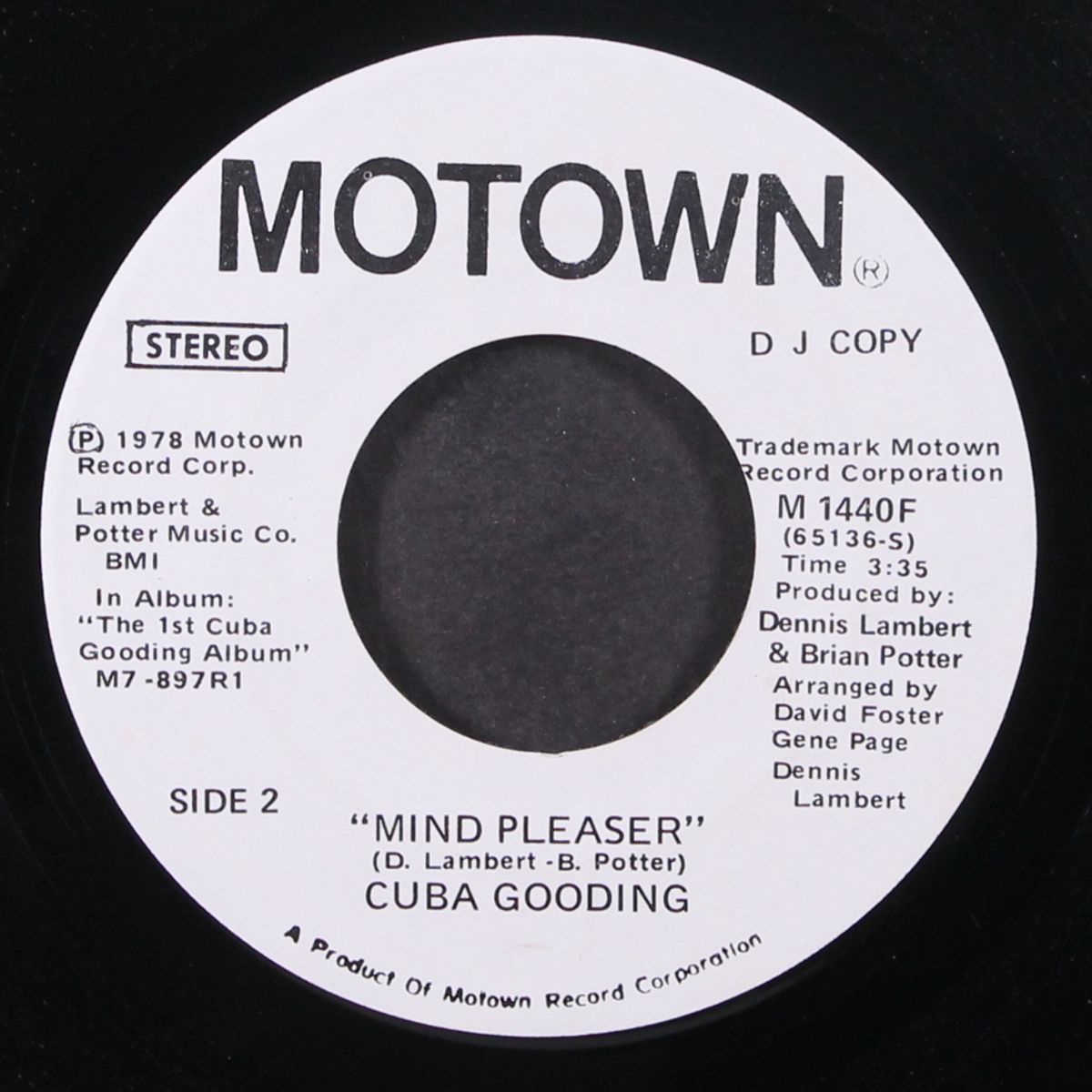 mind pleaser / mono by CUBA GOODING