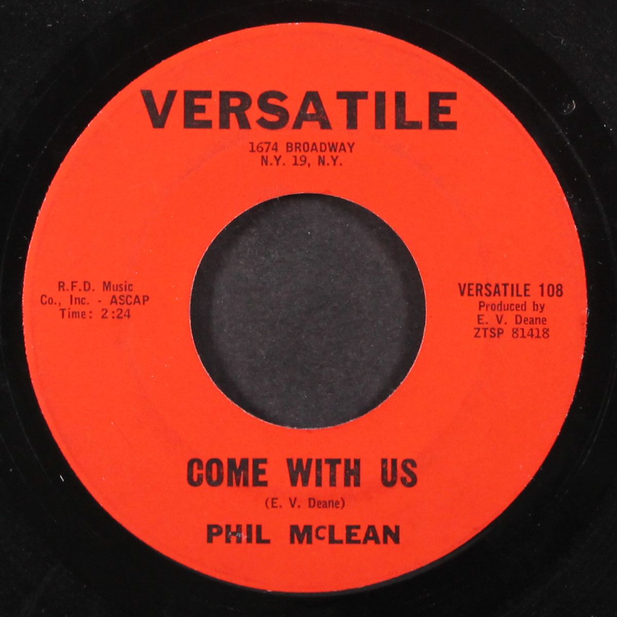 big mouth bill / come with us by PHIL MCLEAN
