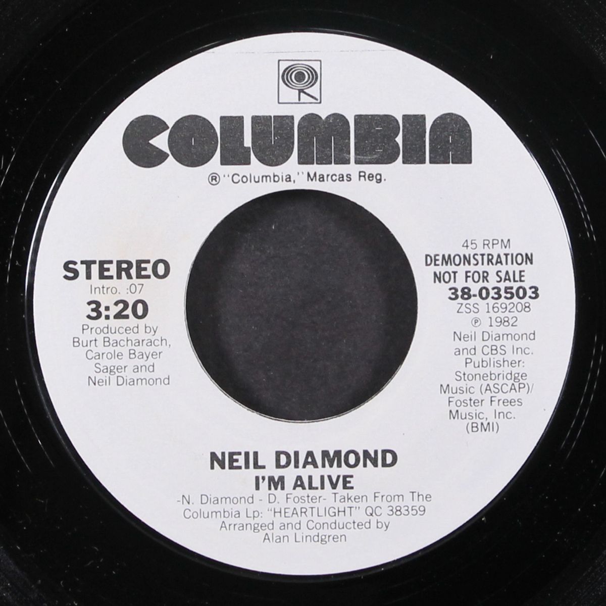 i'm alive / same by NEIL DIAMOND