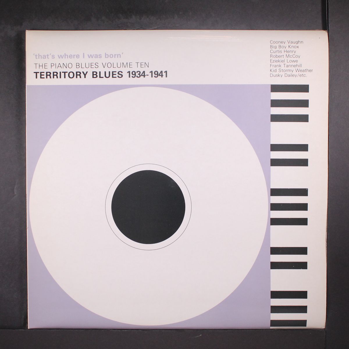 that's where i was born; piano blues, vol. 10 by VARIOUS