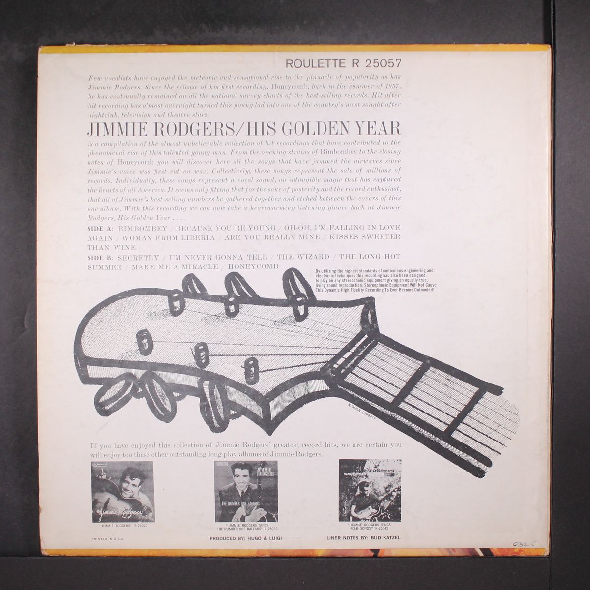 his golden year by JIMMIE RODGERS