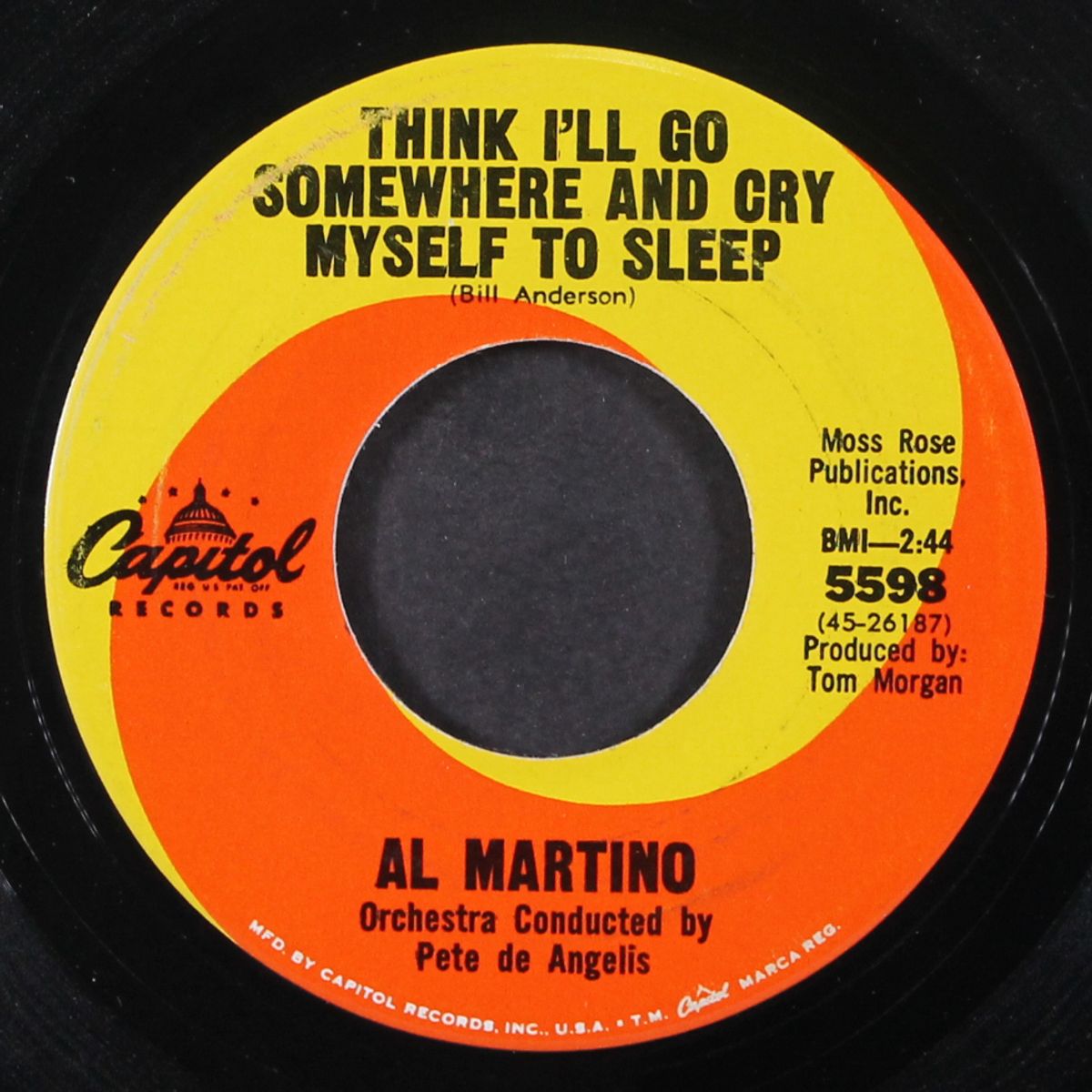 hello memory / think i'll go somewhere and cry myself to sleep by AL MARTINO