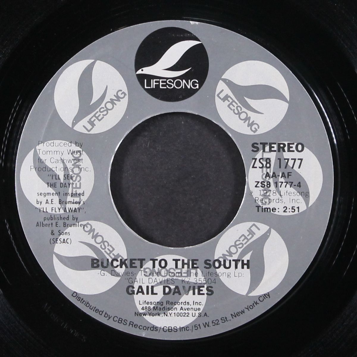 poison love / bucket to the south by GAIL DAVIES
