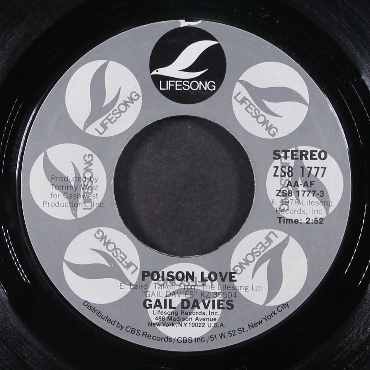 poison love / bucket to the south by GAIL DAVIES