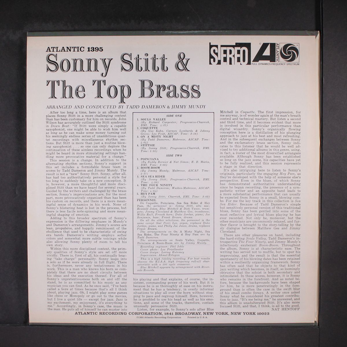 & the top brass by SONNY STITT