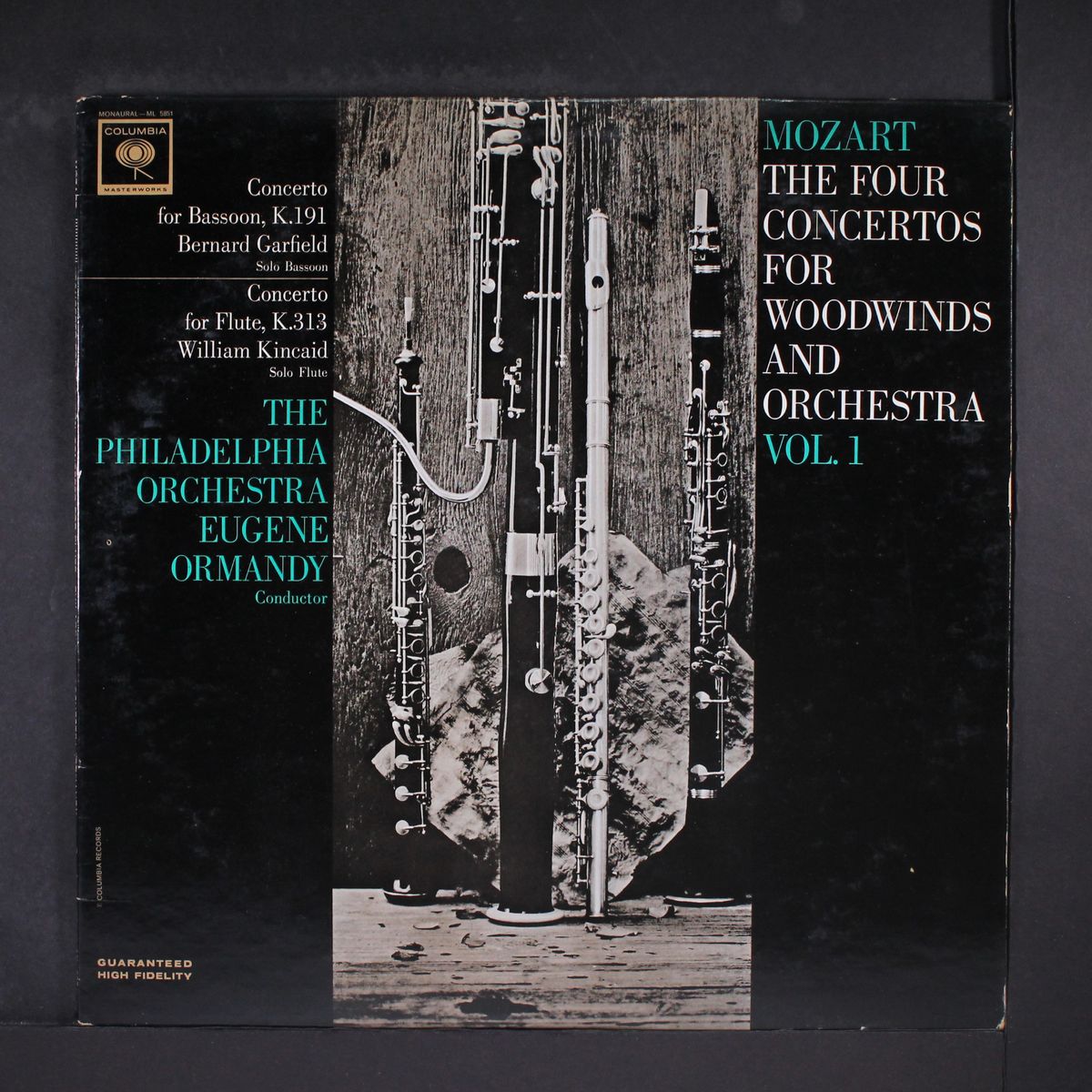 mozart: the four concertos for woodwinds & orch. vol. 1 by ORMANDY