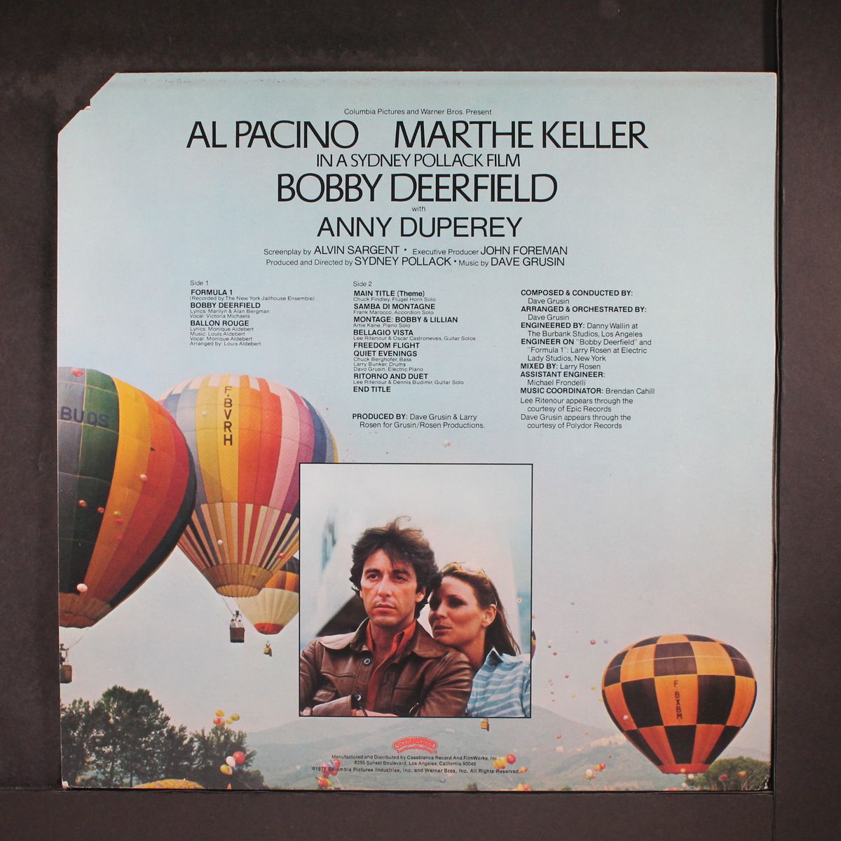 bobby deerfield by SOUNDTRACK