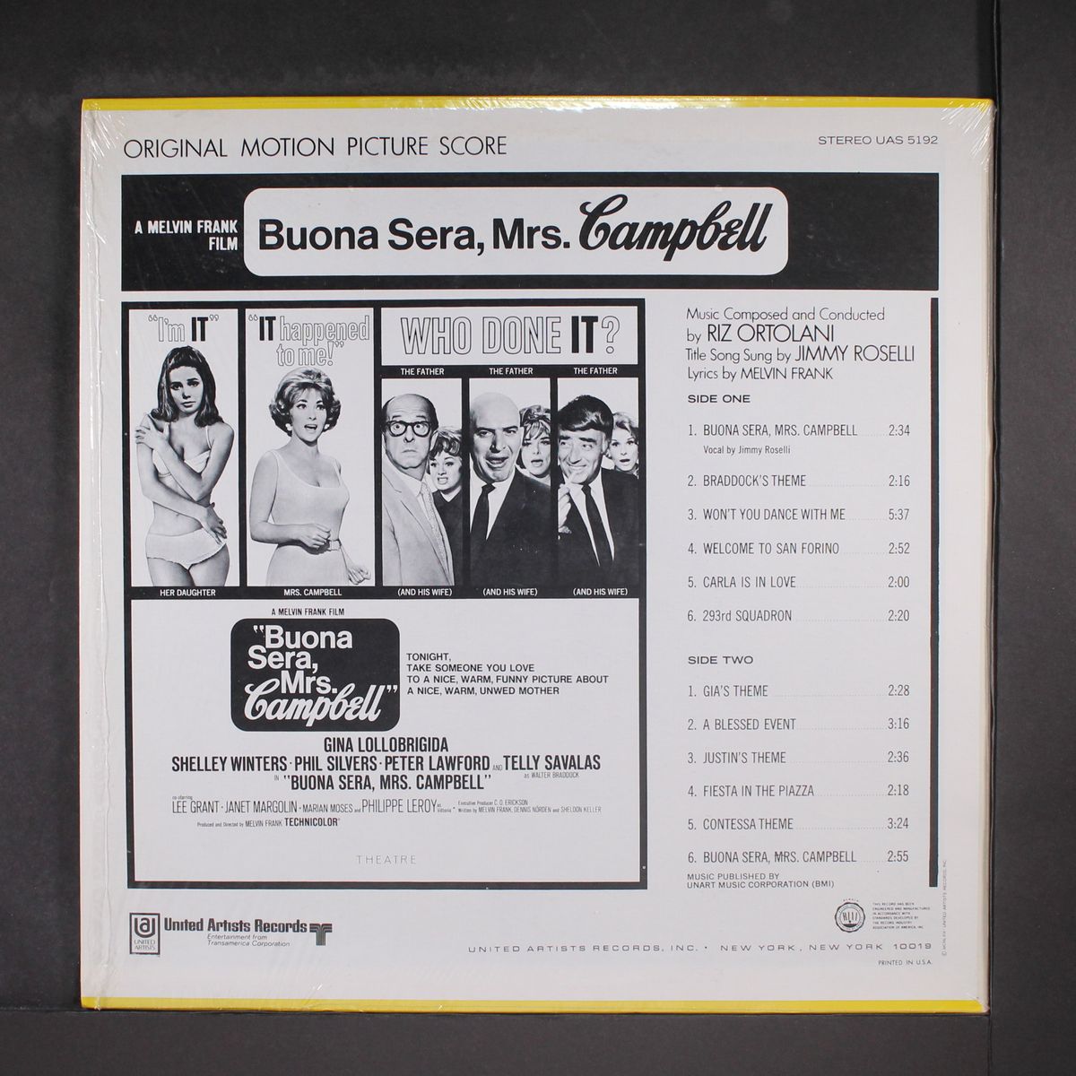 buona sera, mrs. campbell by SOUNDTRACK