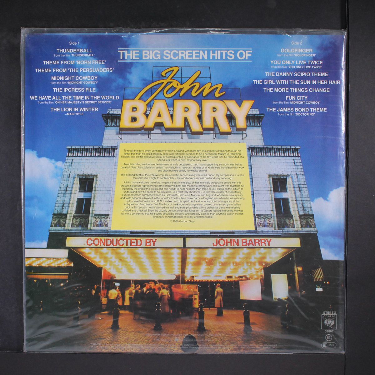 the big screen hits of... by JOHN BARRY