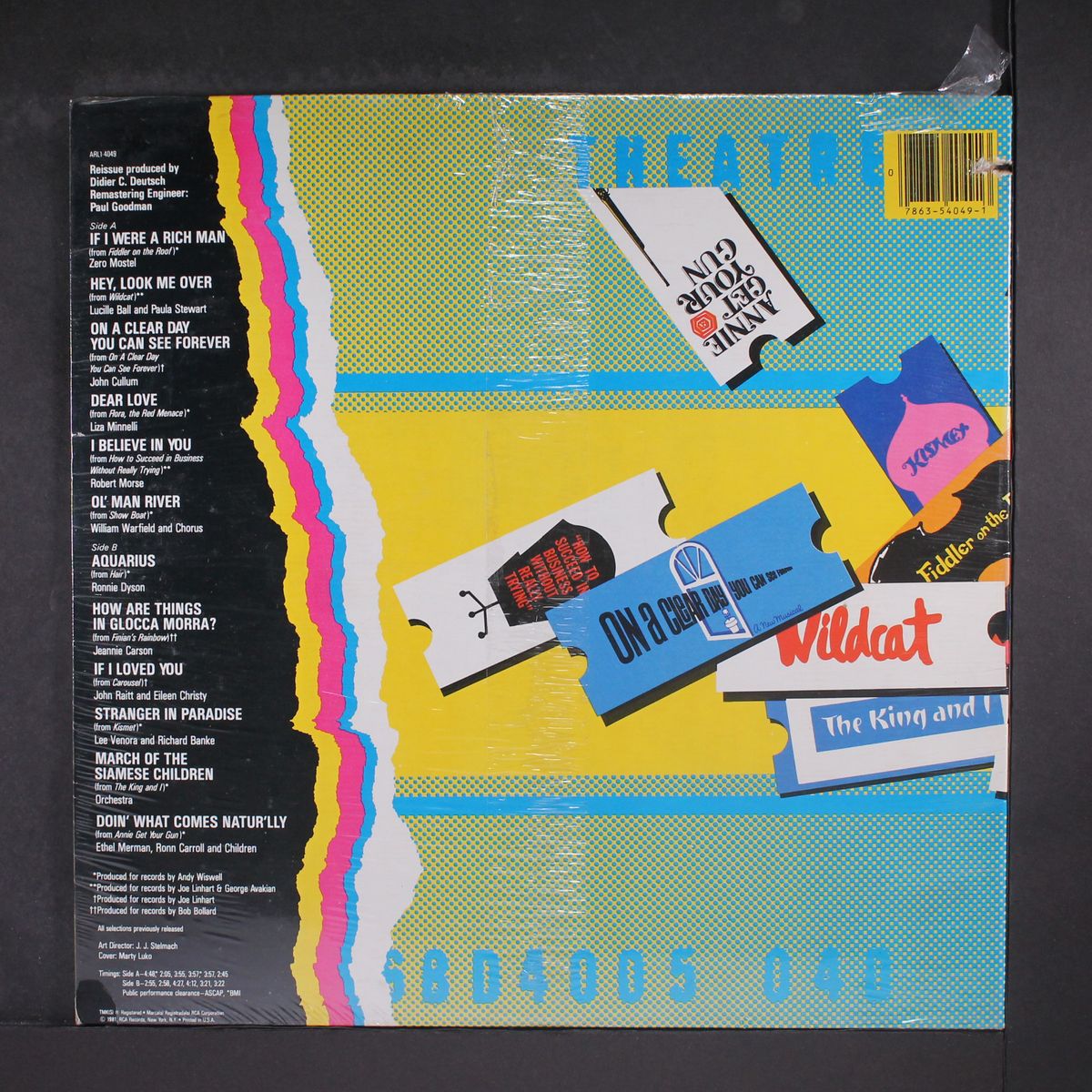 broadway opening nights vol. 1 by SOUNDTRACK