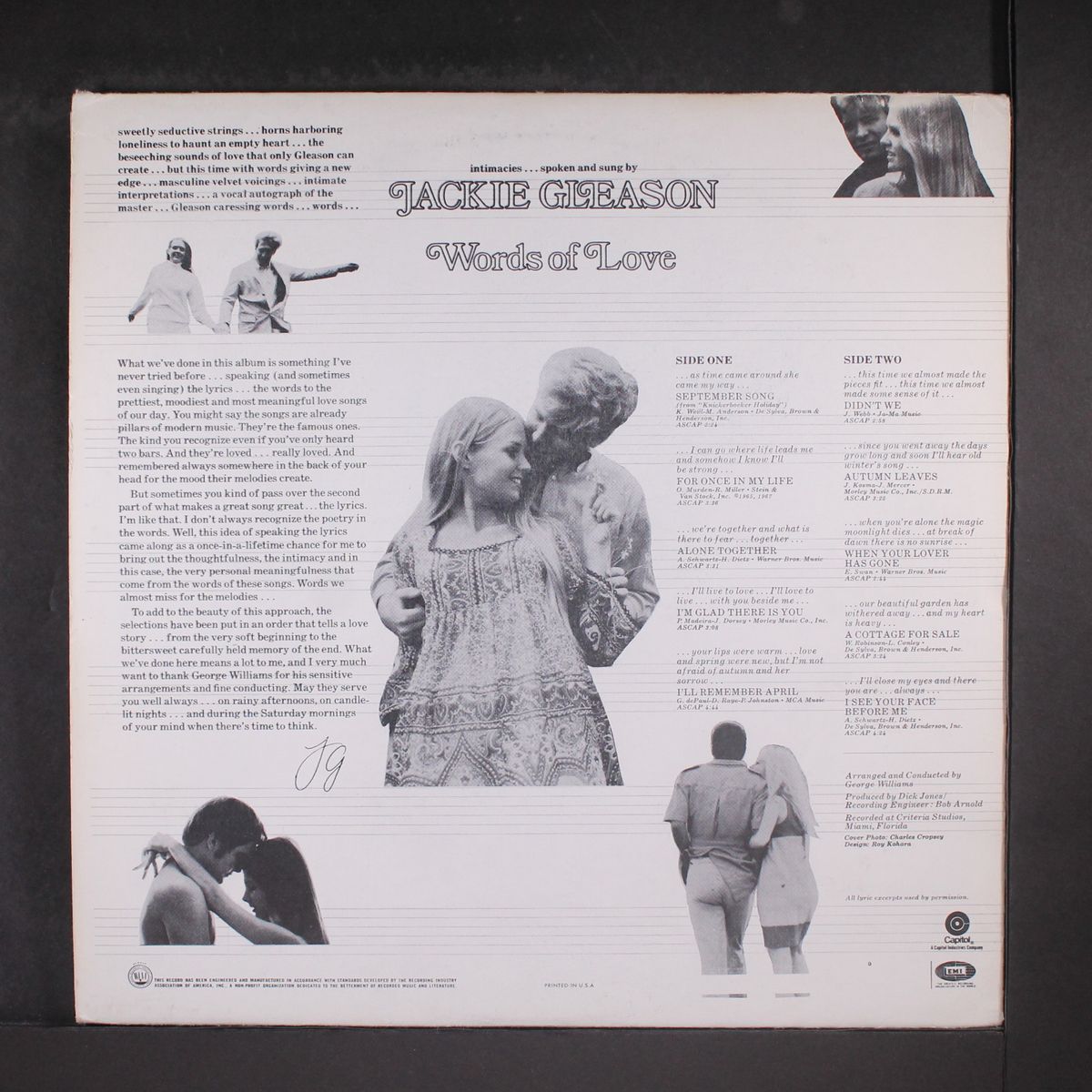 words of love by JACKIE GLEASON