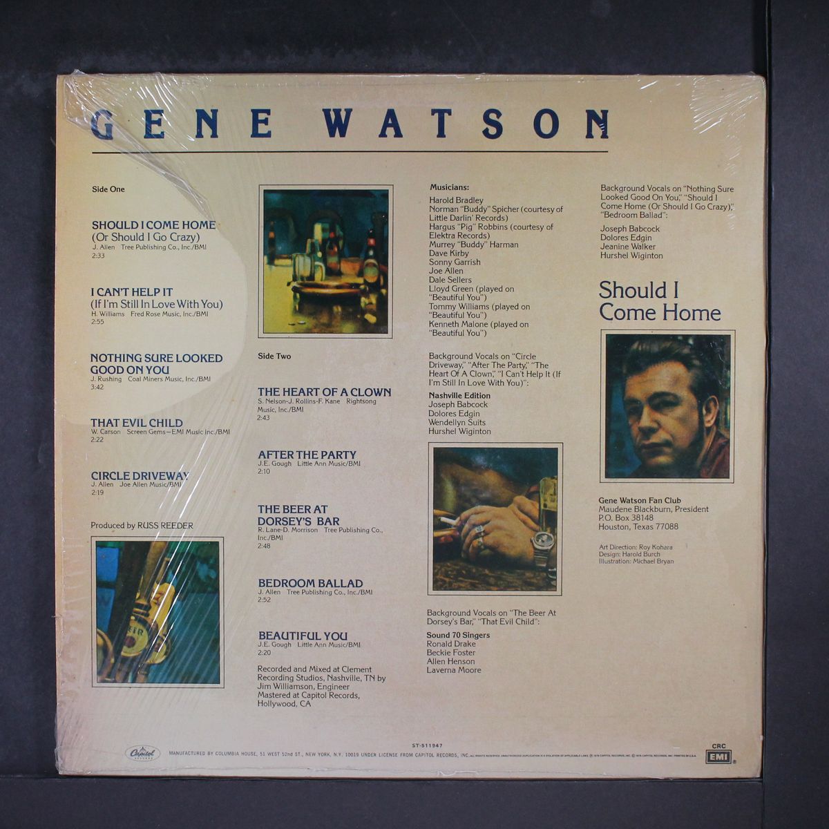 should i come home by GENE WATSON