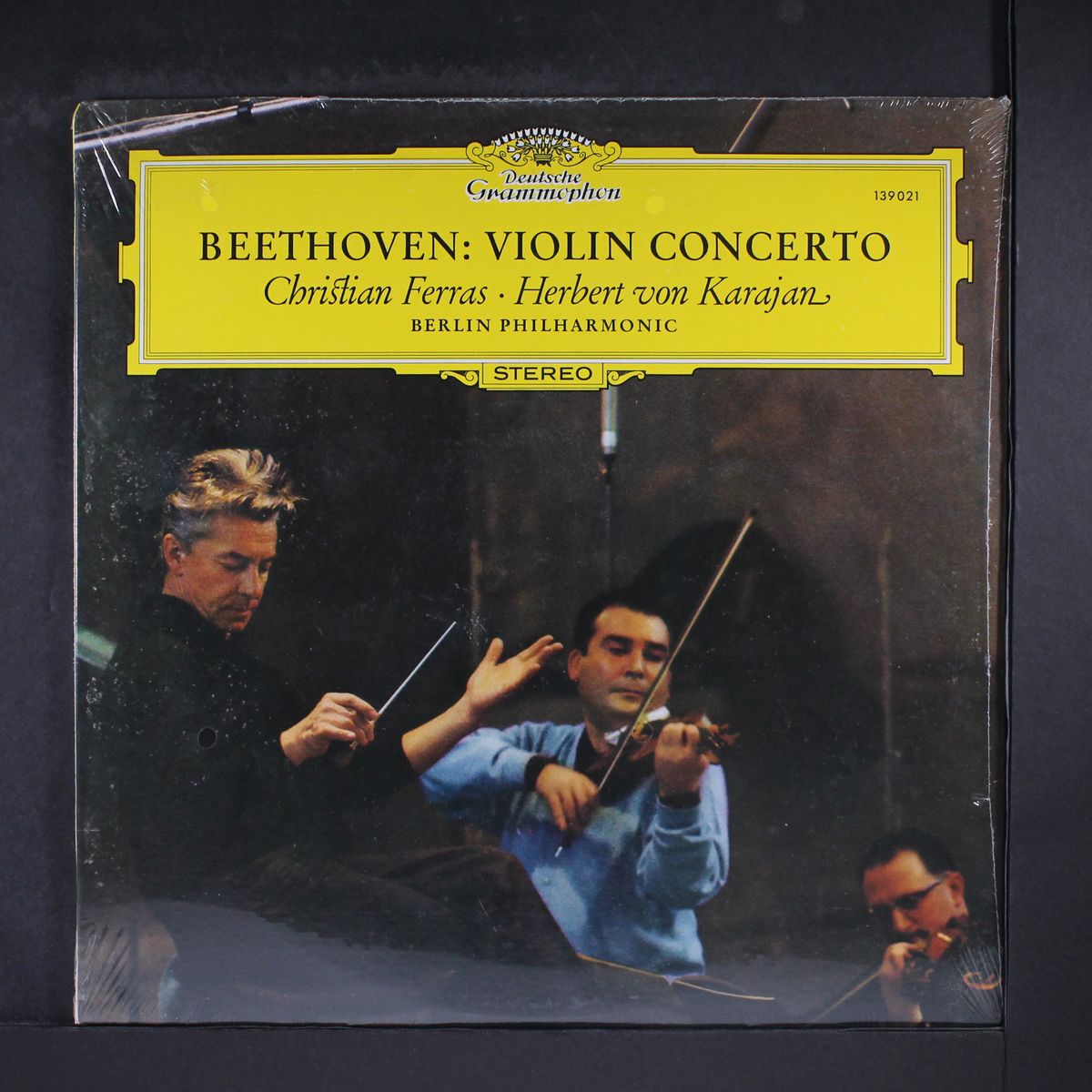 beethoven: violin concertos by CHRISTIAN FERRAS & HERBERT VON KARAJAN