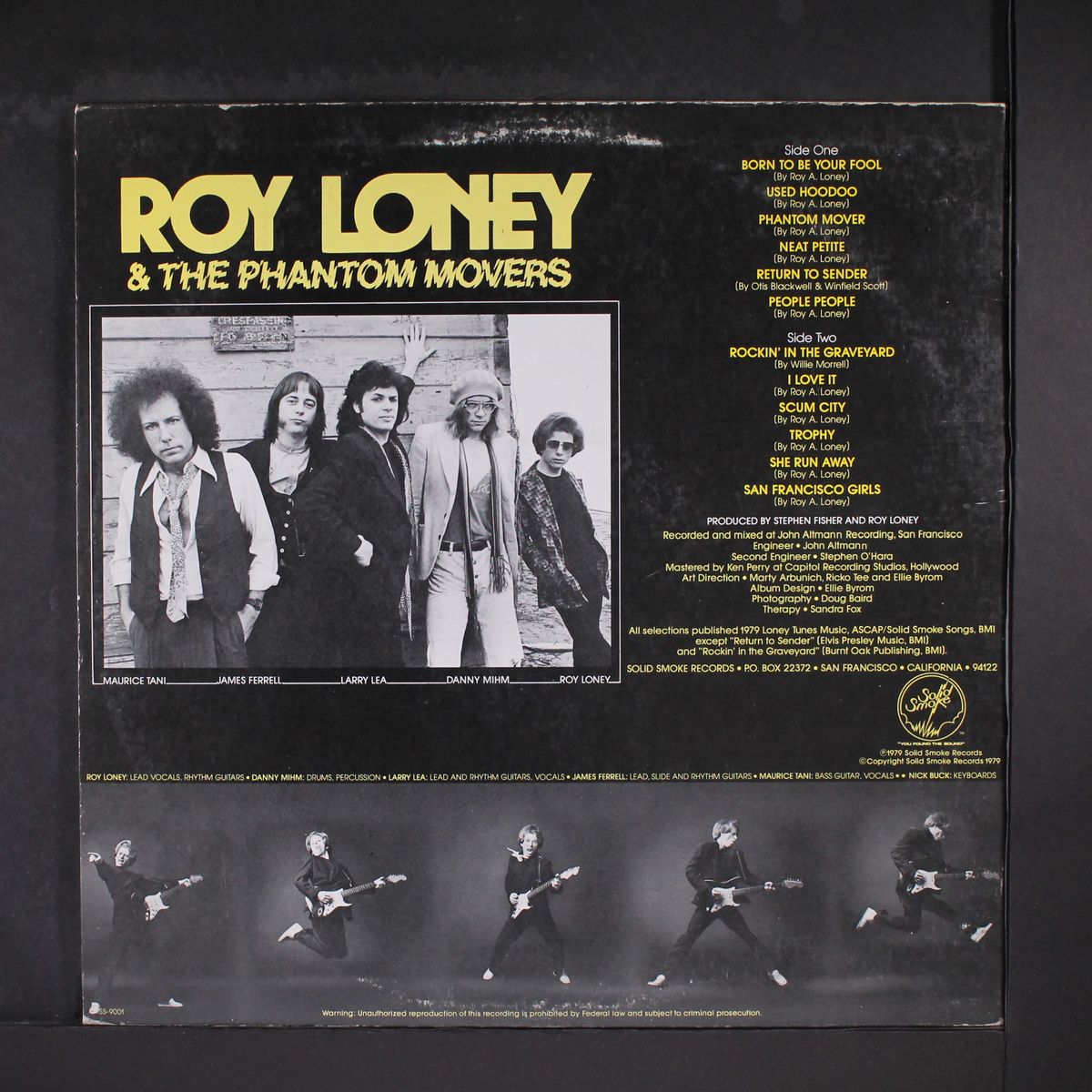 out after dark by ROY LONEY & PHANTOM MOVERS