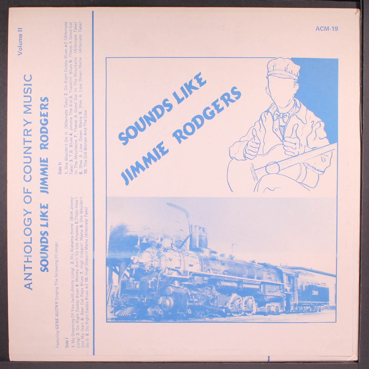 sounds like jimmie rodgers, vol. 2 by GENE AUTRY
