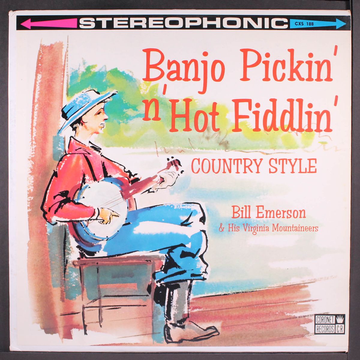 banjo pickin' n' hot fiddlin' by BILL EMERSON