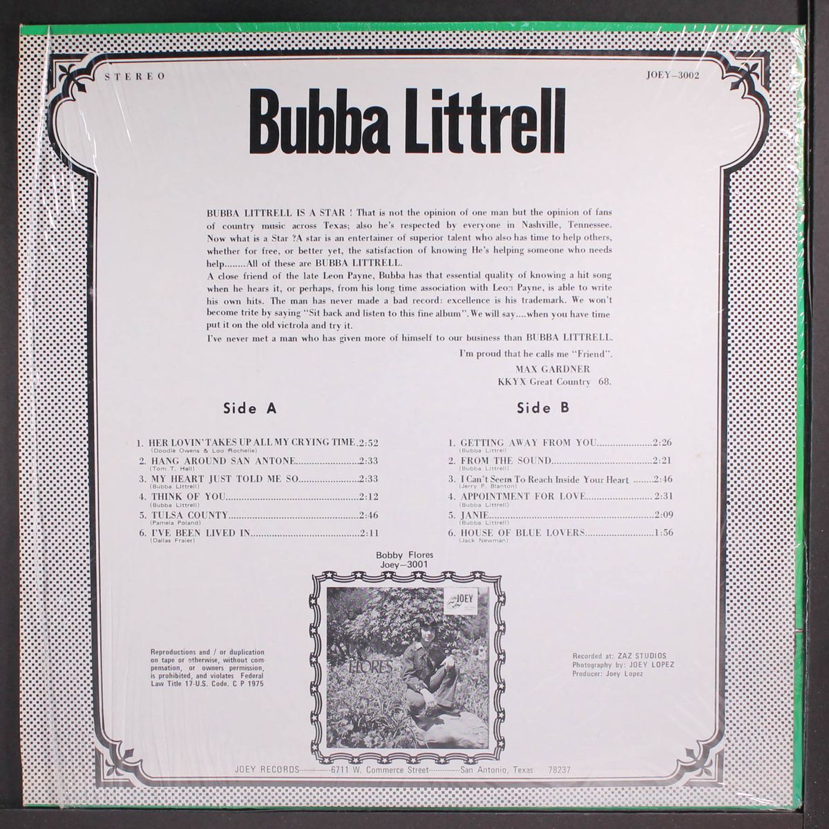 bubba littrell by BUBBA LITTRELL