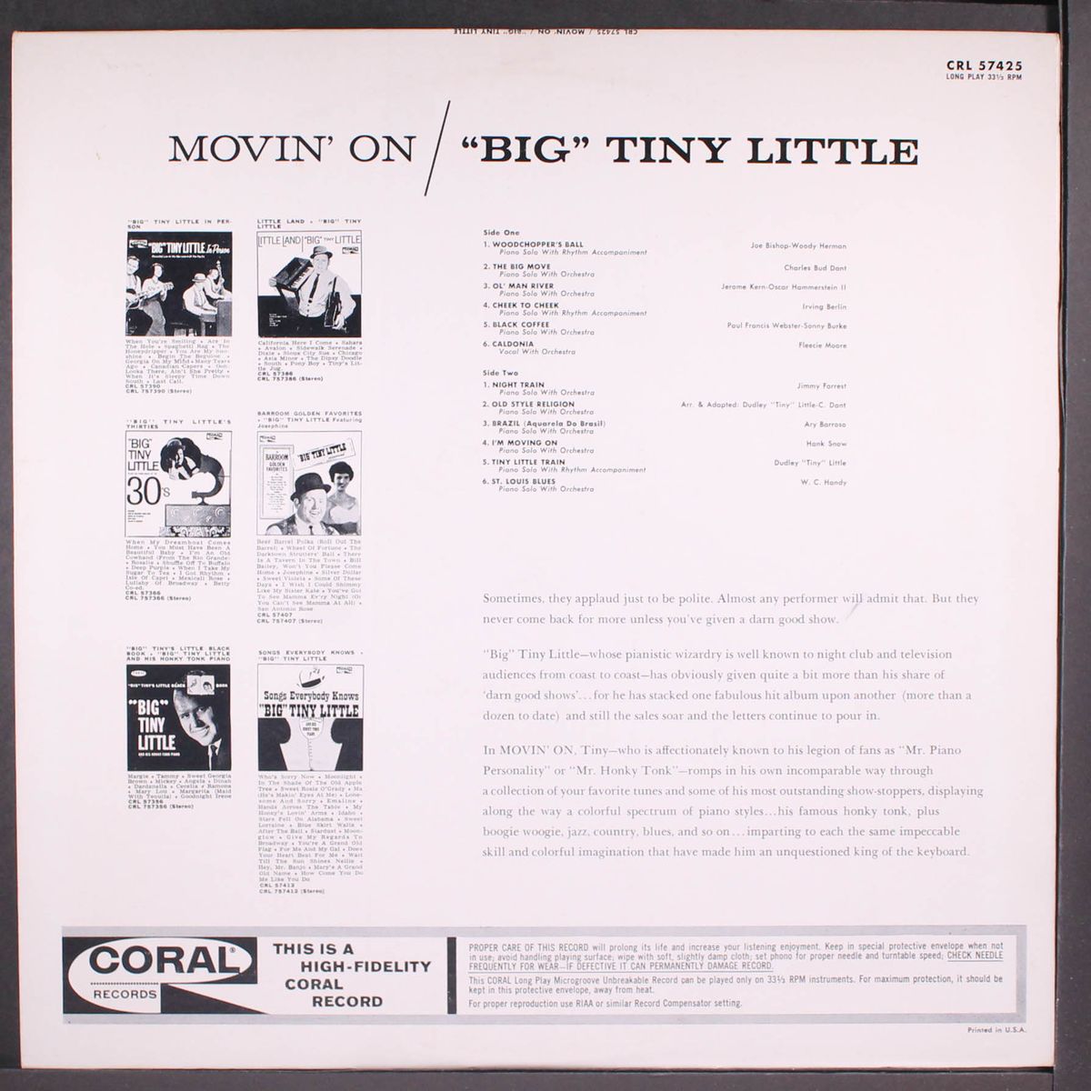 movin' on by BIG TINY LITTLE