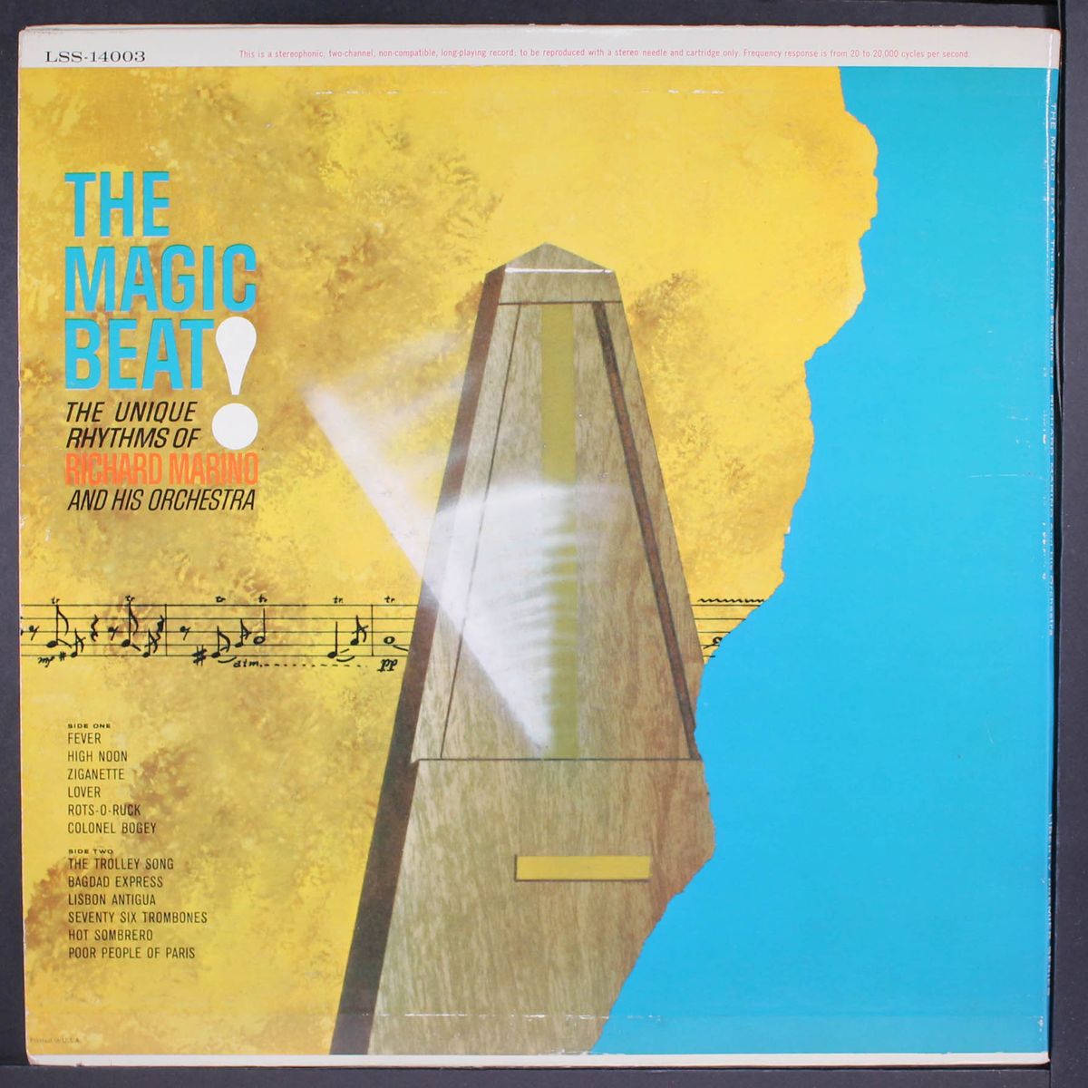 the magic beat! by RICHARD MARINO