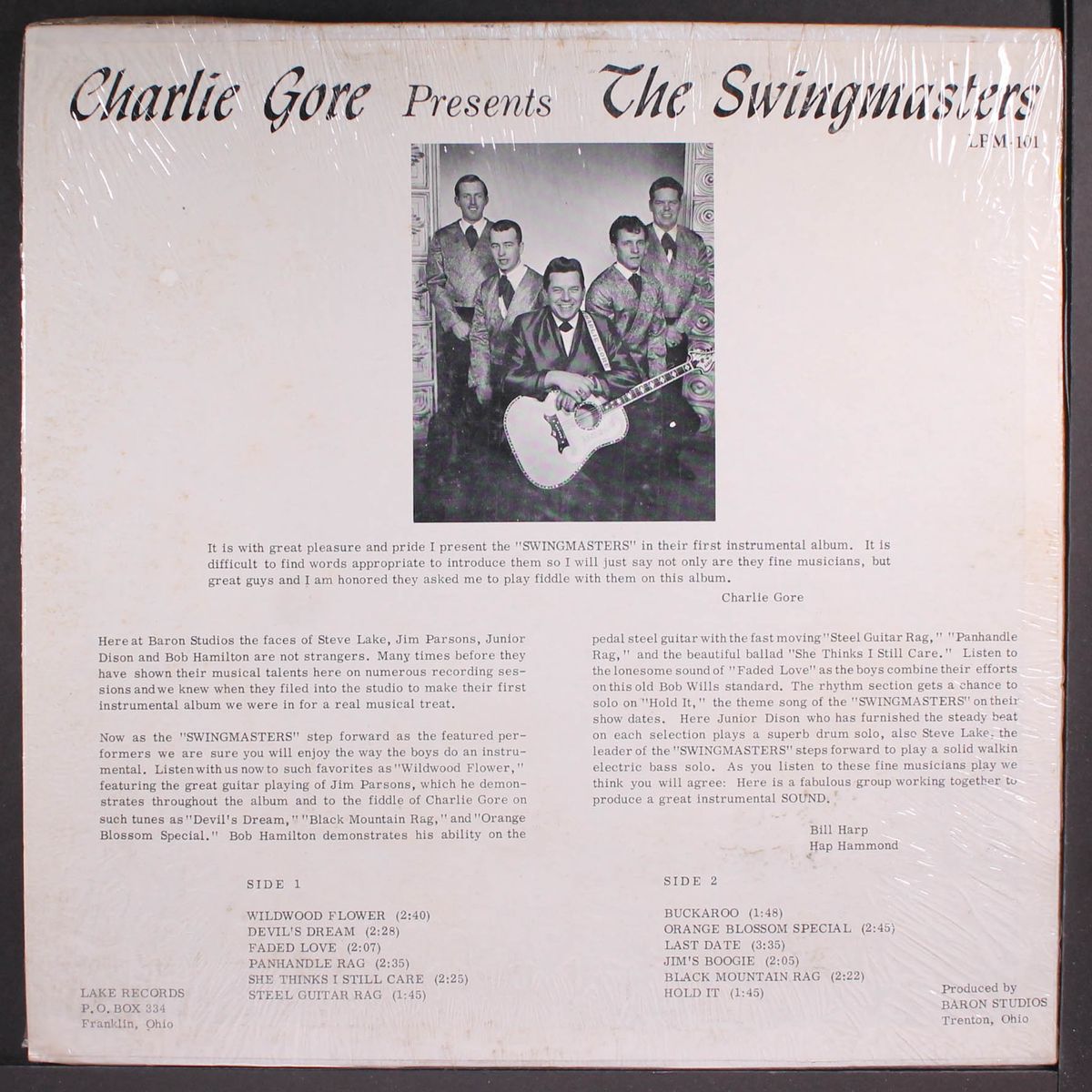 charlie gore presents by SWINGMASTERS