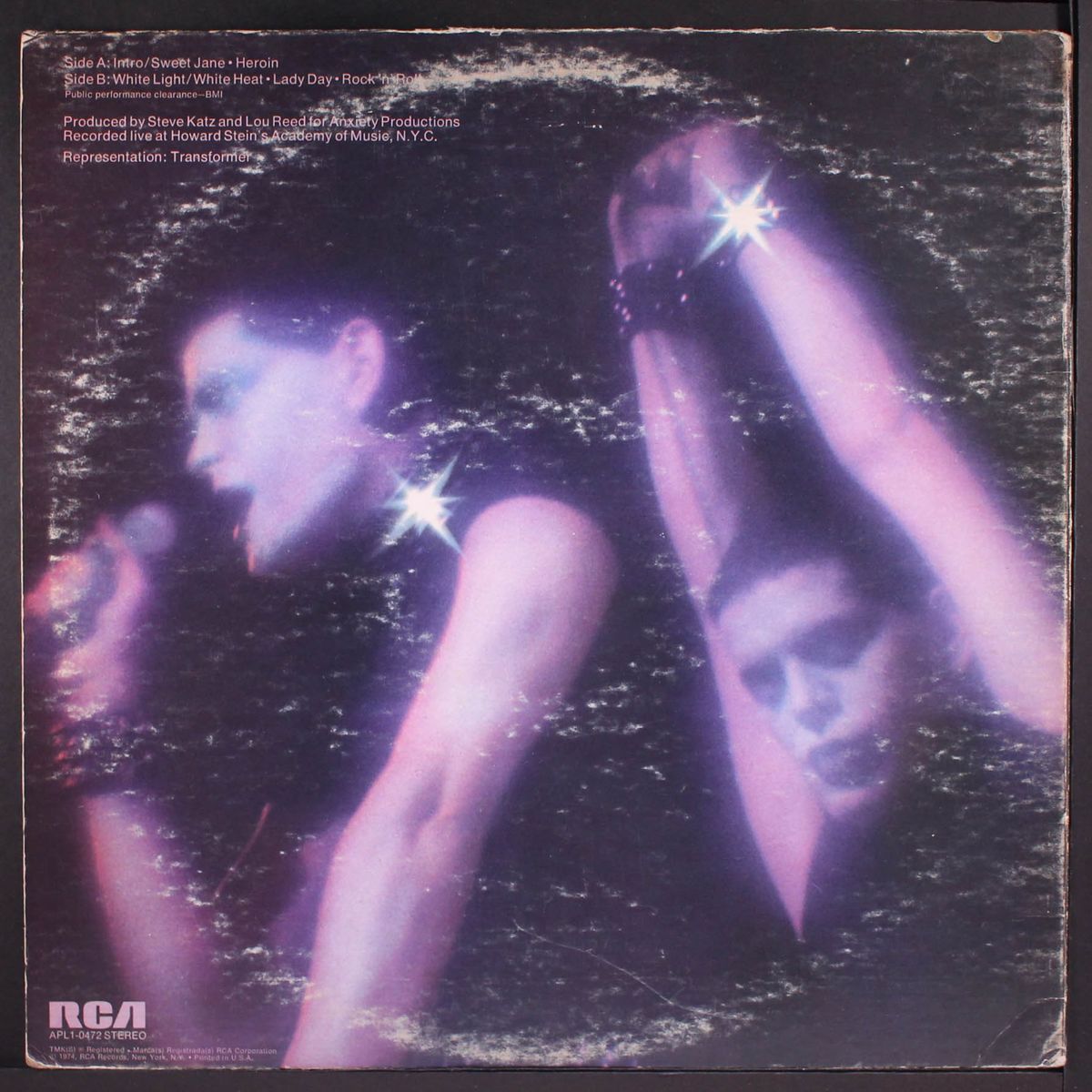 rock n roll animal by LOU REED