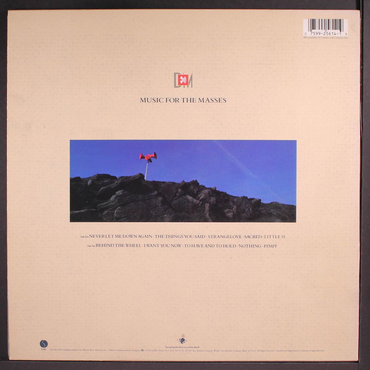 music for the masses by DEPECHE MODE