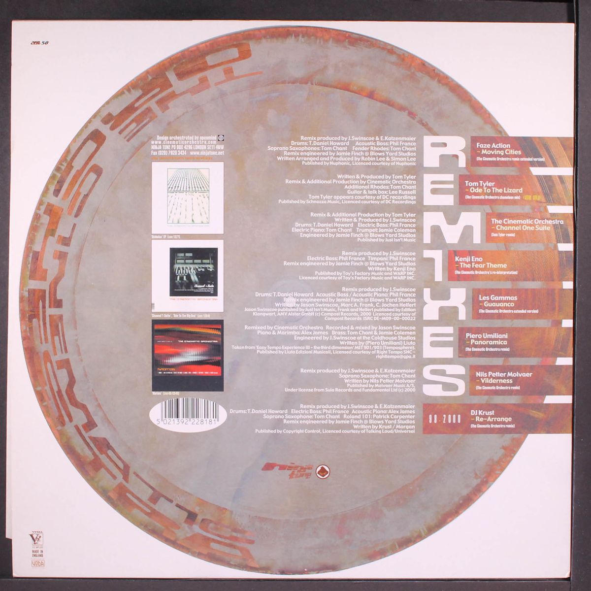 remixes 1998-2000 by CINEMATIC ORCHESTRA