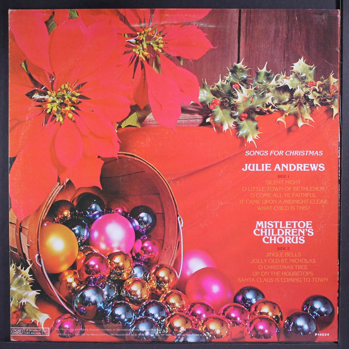 songs for christmas by JULIE ANDREWS