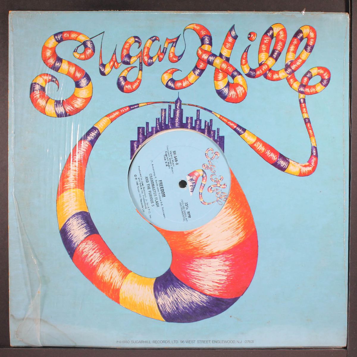 freedom by GRANDMASTER FLASH & FURIOUS FIVE