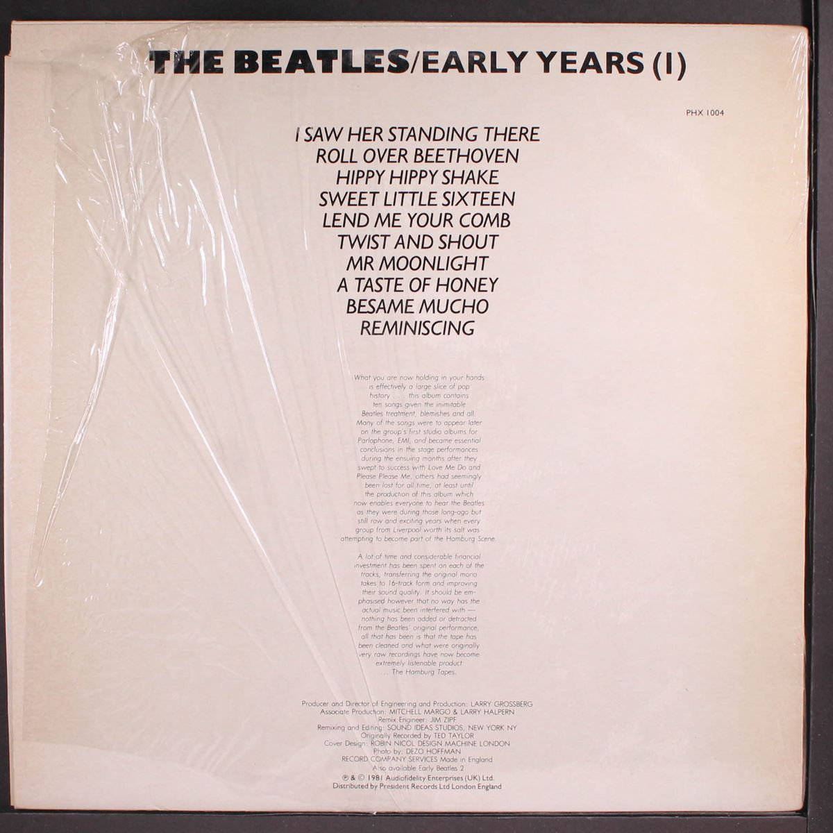 early years 1 by BEATLES