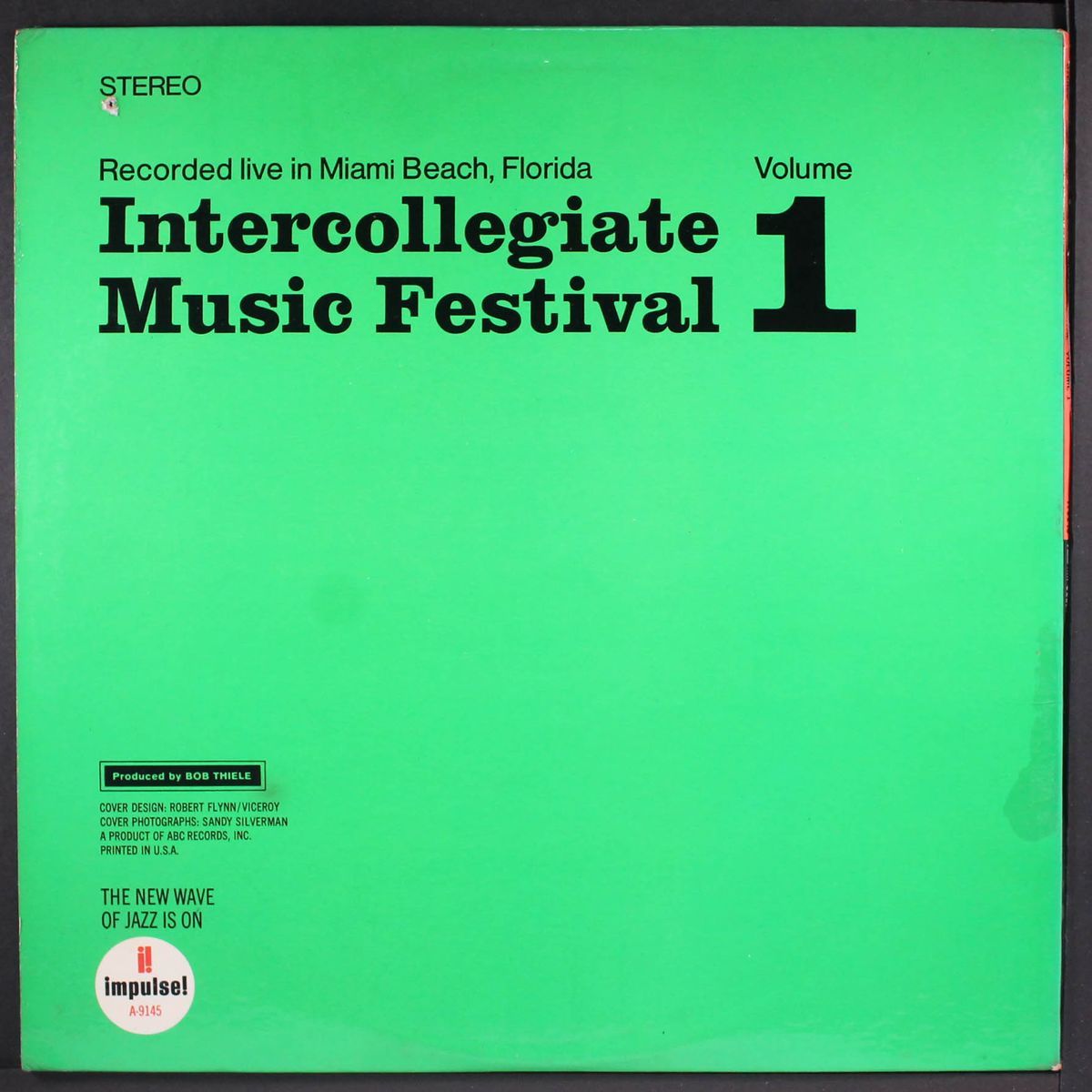 intercollegiate music festival, vol. 1 by VARIOUS