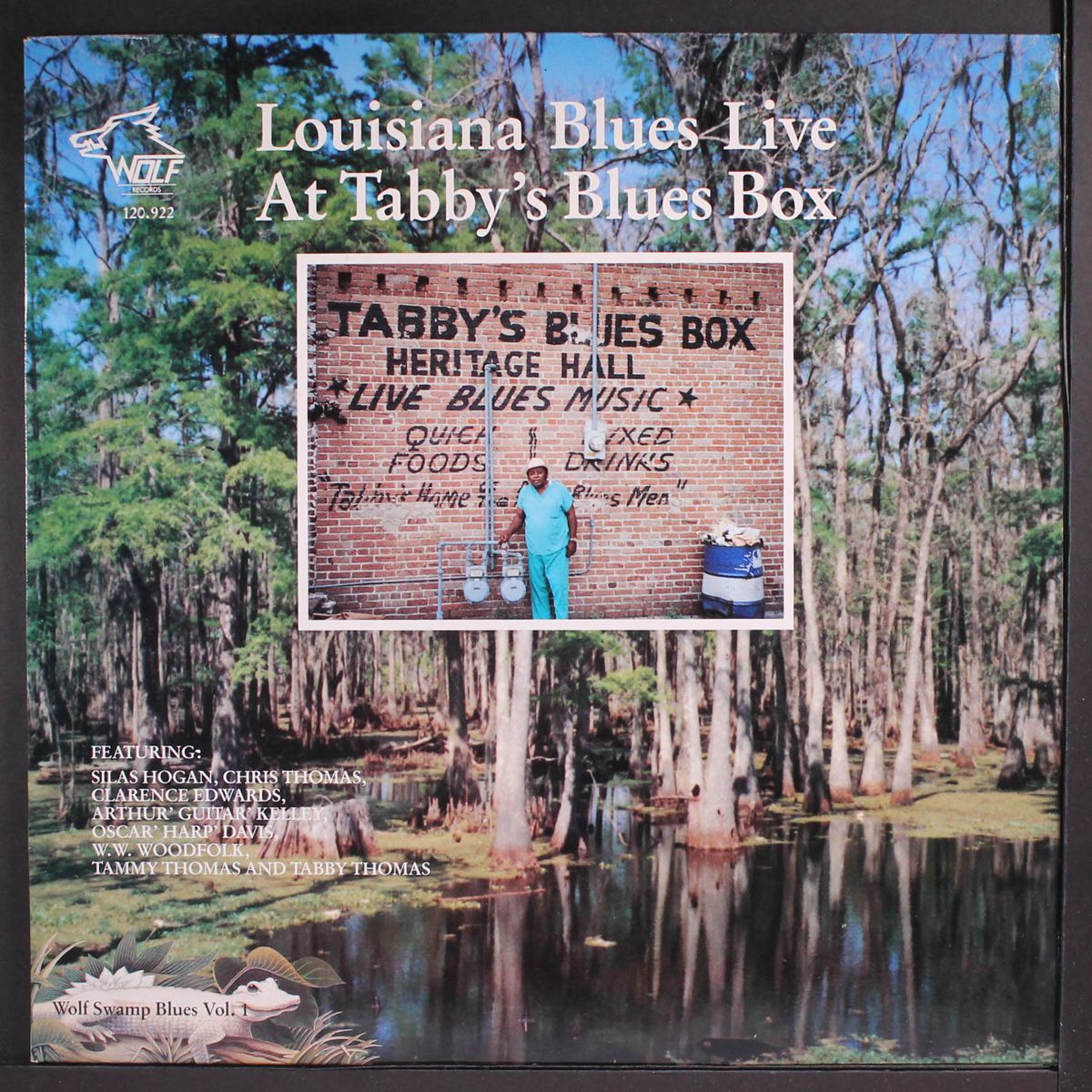 louisiana blues live at tabbys blues box by VARIOUS