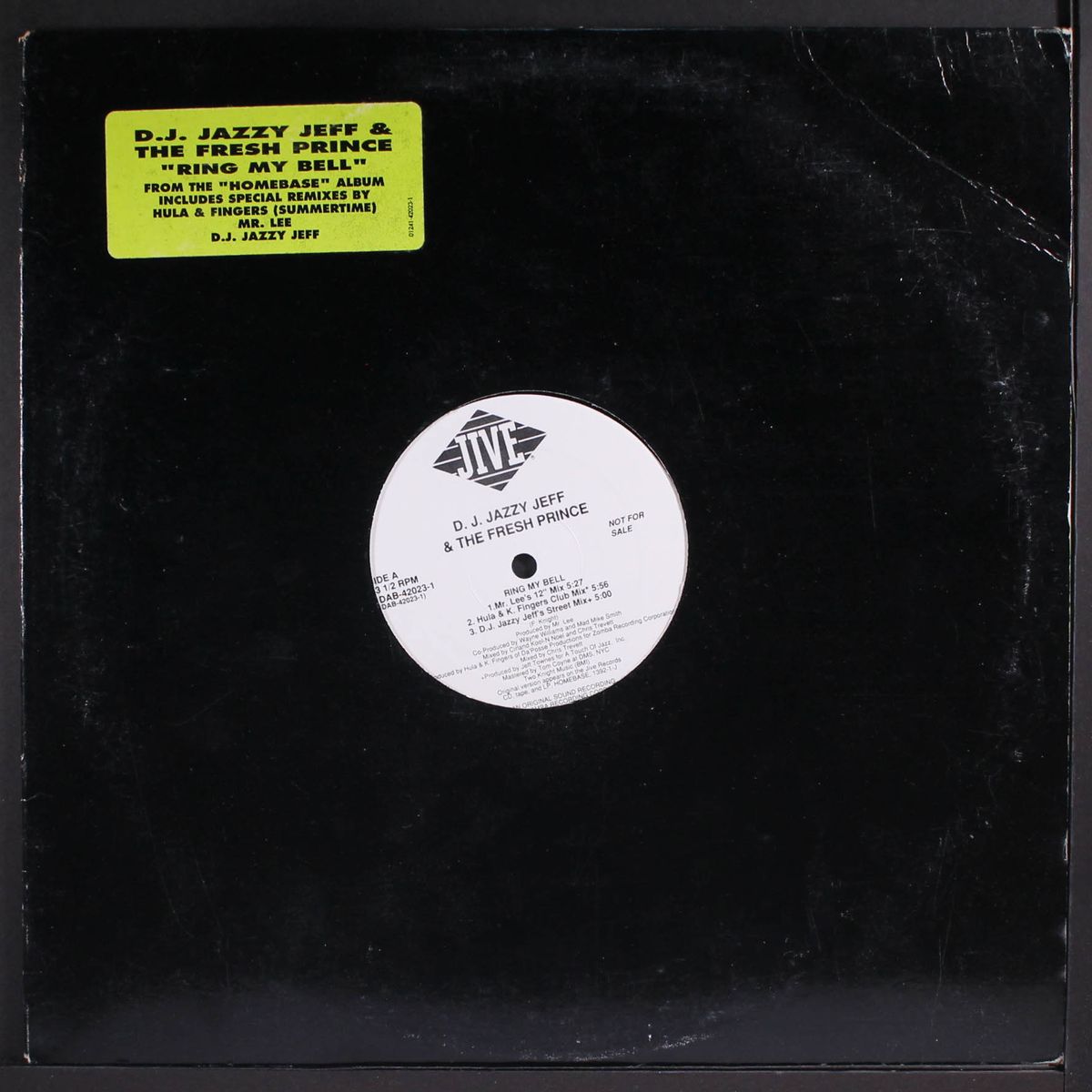 ring my bell / instro by DJ JAZZY JEFF & THE FRESH PRINCE